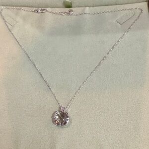 Brighton Silver Crystal Pendant Necklace